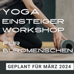 Yoga Einsteiger Workshop speziell für die Belange von Büromenschen, mit Helmut Wostatek Yogalehrer
